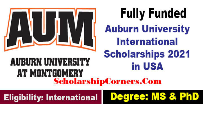 Auburn University International Scholarships 2021 in USA 
