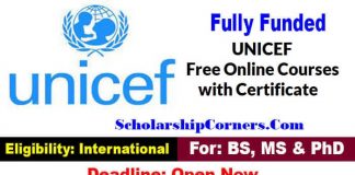UNICEF Free Online Courses 2023 with Certificate