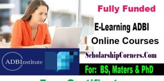 E-Learning ADBI Online Courses 2023 With Free Certificates