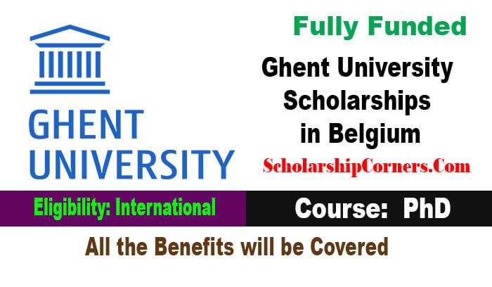 Ghent University Doctoral Scholarships 2022 in Belgium