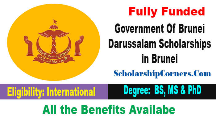 Government Of Brunei Darussalam Scholarships 2022 in Brunei