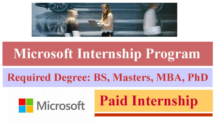 Microsoft Paid Internship Program 2022 for International Students