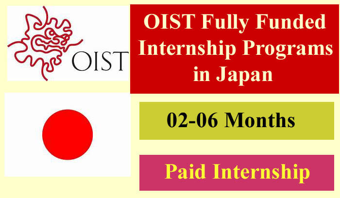 OIST Fully Funded Internship Programs 2022-2023 in Japan