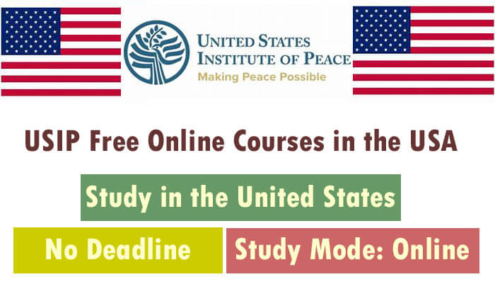 USIP Free Online Courses 2022 in the United States