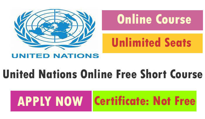 United Nations Online Free Short Courses 2022