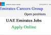 UAE Emirates Jobs 2022 Open Apply Online | Emirates Careers Group
