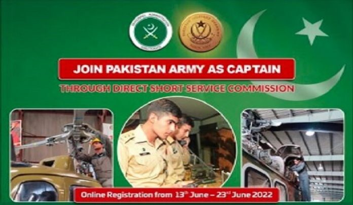 Pakistan Army Capitan Jobs 2022 | Join Pak Army as Short Commission