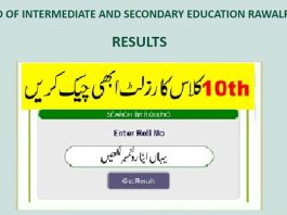 Check 10th Class Results 2023 BISE Rawalpindi Board