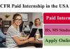 CFR Paid Internship Program 2023 in the United States