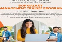 BOP Galaxy Management Trainee Program 2023 All Over Pakistan