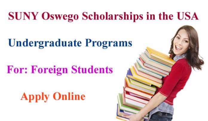 SUNY Oswego Undergraduate Scholarships 2023 in the USA