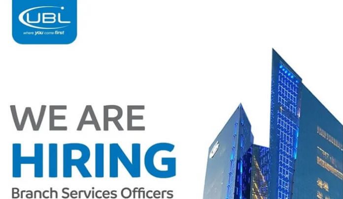 UBL Branch Service Officers Jobs 2023 All Over Pakistan