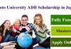 Kyoto University Fully Funded ADB Scholarship 2023 in Japan