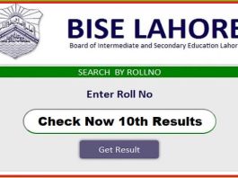 Check Now 10th Class Results 2023 BISE Lahore Board