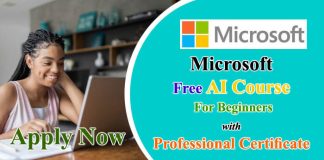 Microsoft Free AI Training Course 2023 for Beginners | Course with Professional Certificate
