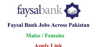 Faysal Bank Jobs 2023 in Pakistan | Apply Online