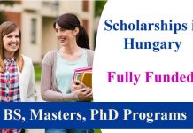 Fully Funded Scholarships 2023 in Hungary Without IELTS