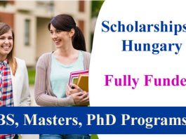 Fully Funded Scholarships 2023 in Hungary Without IELTS
